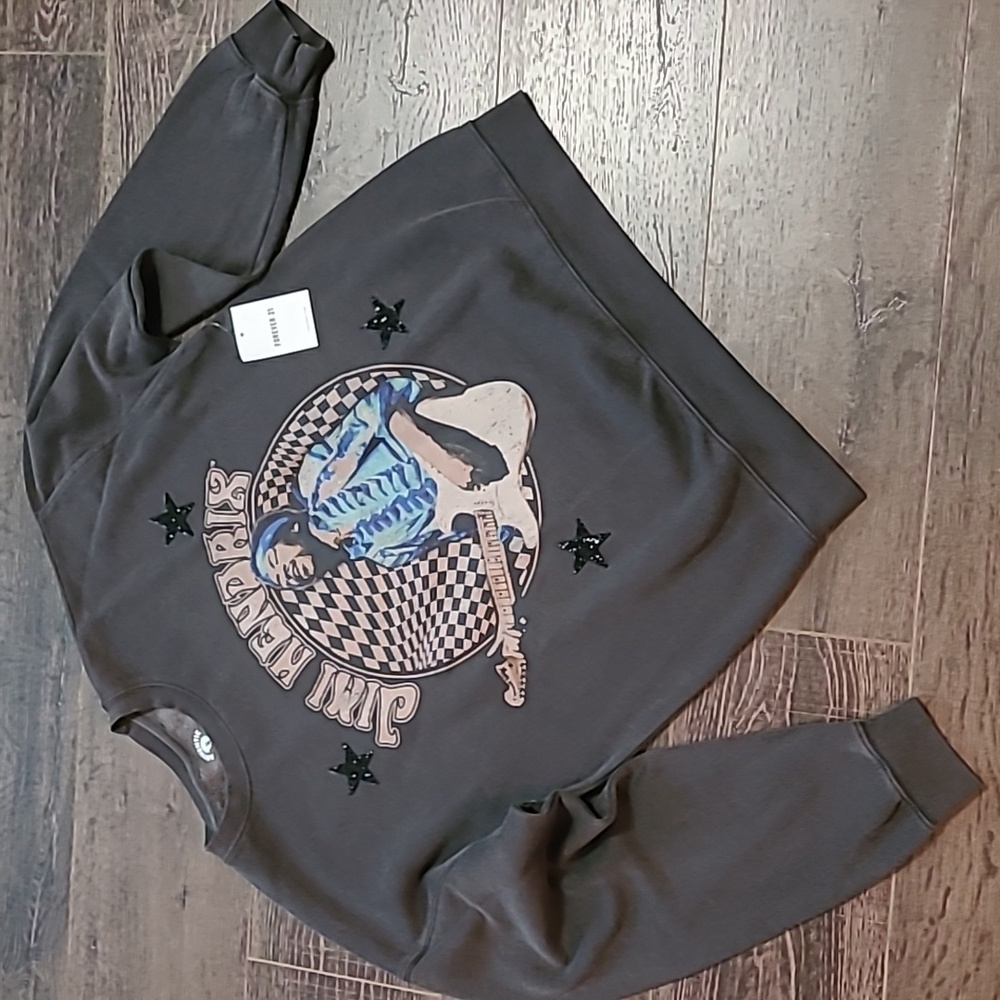 NWT Jimi Hendrix Sweatshirt Oversized Small